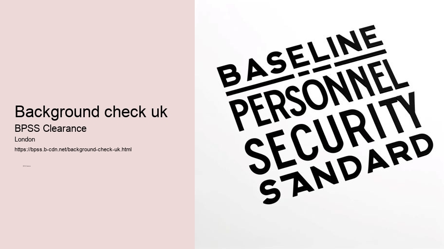 background check uk